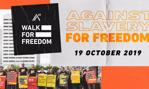 Walk for freedom